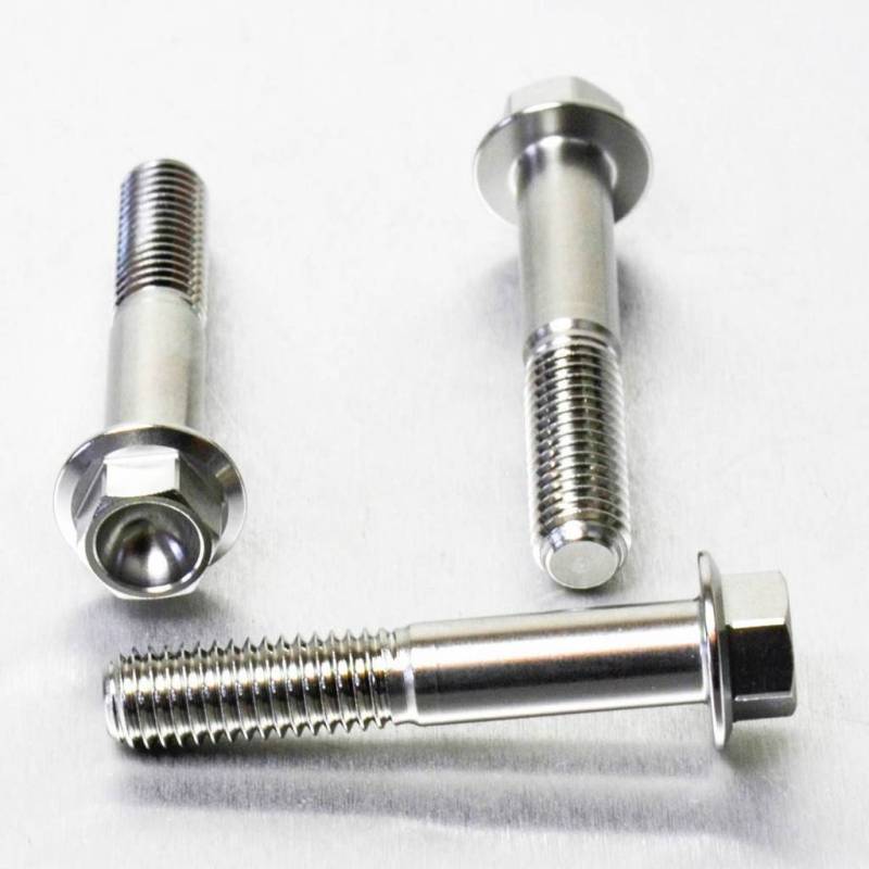 Pro-Bolt SSRBMON220 Rostfreier Stahl Bremssattel Vorne Schraubensatz, Natürlich von Pro Bolt