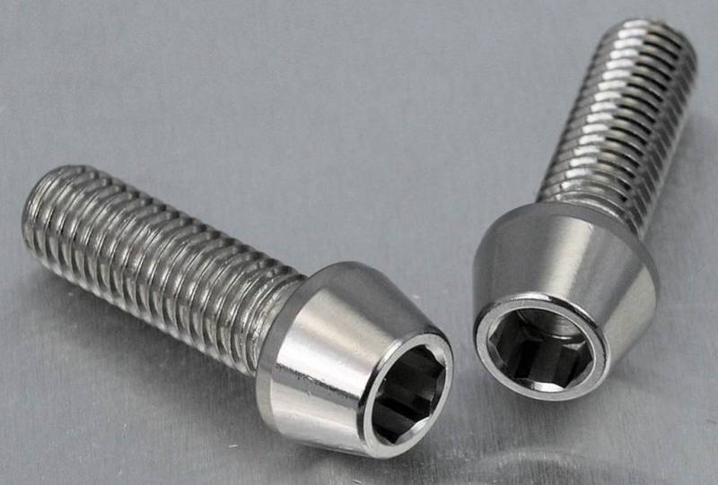 Pro-Bolt SSRBMON80 Rostfreier Stahl Bremssattel Vorne Schraubensatz, Natürlich von Pro-Bolt