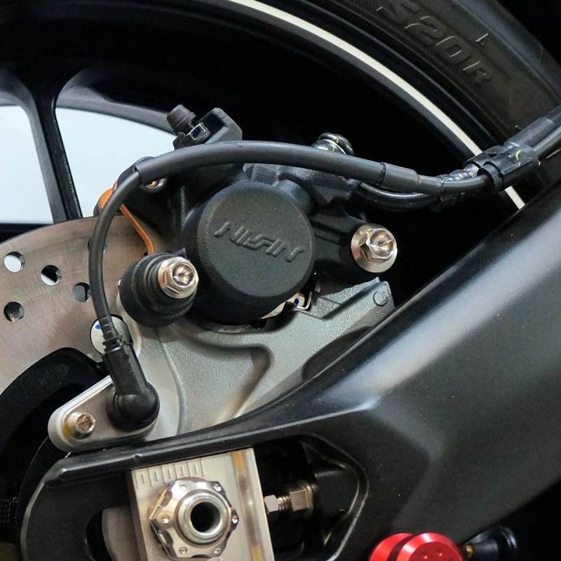 Pro-Bolt TIRBMON250 Titan Bremssattelschrauben Hinten, Natürlich von Pro Bolt