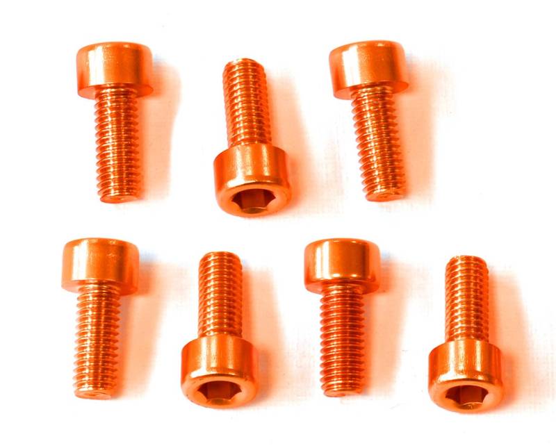 Pro-Bolt TKAW Aluminium Panzer Kit Kawasaki, Orange von Pro Bolt