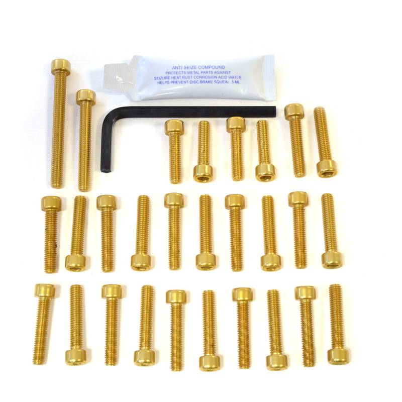 pro-bolt – 42095: Schrauben C/Allen Deckel Motor Aluminium Gold CBR600 F1-f5 '00-' 04 eho087g von Pro Bolt