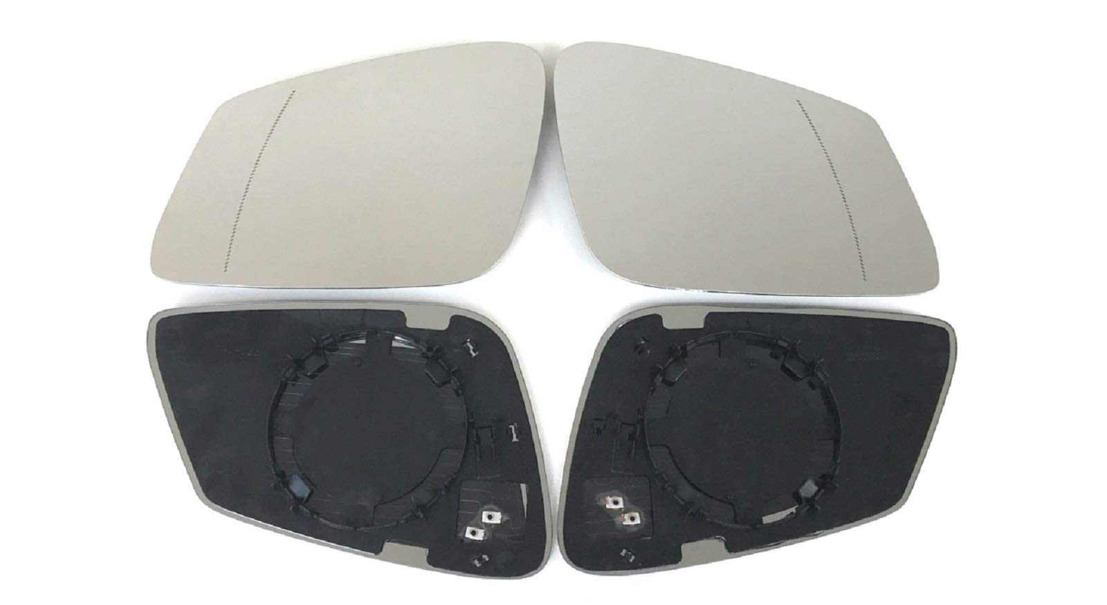 NICHT ABBLENDBAR! X1 erst ab Facelift 2012! Pro!Carpentis Spiegel Spiegelglas links + rechts SET kompatibel mit X1 E84 ab 07.2012 1er F20 F21 3er F30 F31 F35 F80 von Pro!Carpentis