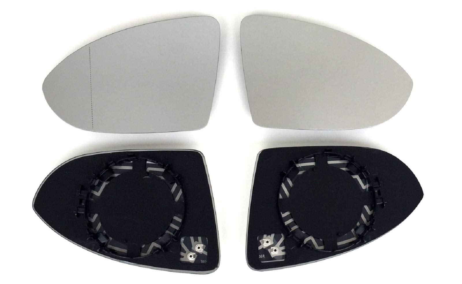 Pro!Carpentis Spiegel Spiegelglas links + rechts 2er Set beheizt Ersatzglas für elektrische und manuelle Aussenspiegel kompatibel mit Golf 7 ab 2013 Touran 5T1 ab 2015 Pro!Carpentis Spiegel Spiegelglas links + rechts 2er Set beheizt Ersatzglas für elektrische und manuelle Aussenspiegel kompatibel mit Golf 7 ab 2013 Touran 5T1 ab 2015 von Pro!Carpentis