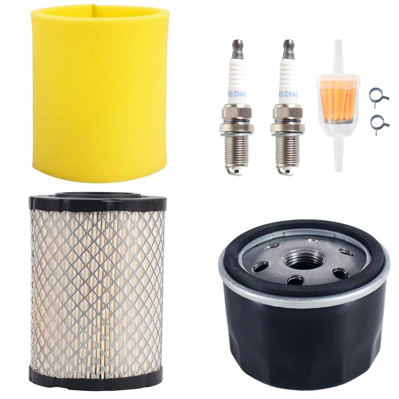Luftfilter Ölfilter Tune Up Kit für Husqvarna YTH22V46 YTH2348 YTH24V48 Z246 YTH18542 Z254 YTA24V48 YTA18542 YTH24V54 YTA22V46 Rasenmäher mit 17,5 PS 19 0,5 PS 2 0 PS 21 PS B&S Motor von Pro Chaser