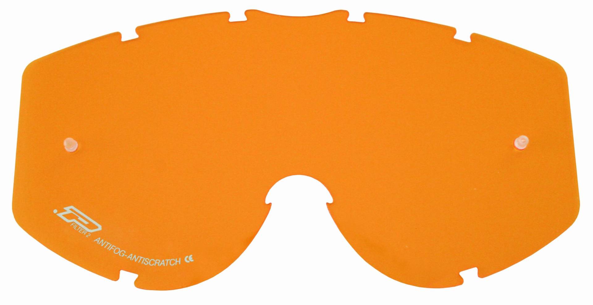 Progrip Ersatzglas orange, Einheitsgröße für alle Progrip Cross Brillen von Progrip