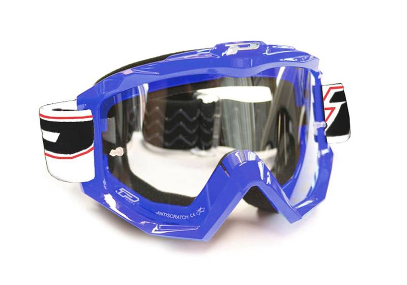 Progrip Motocross Brille Raceline, Blau von Progrip