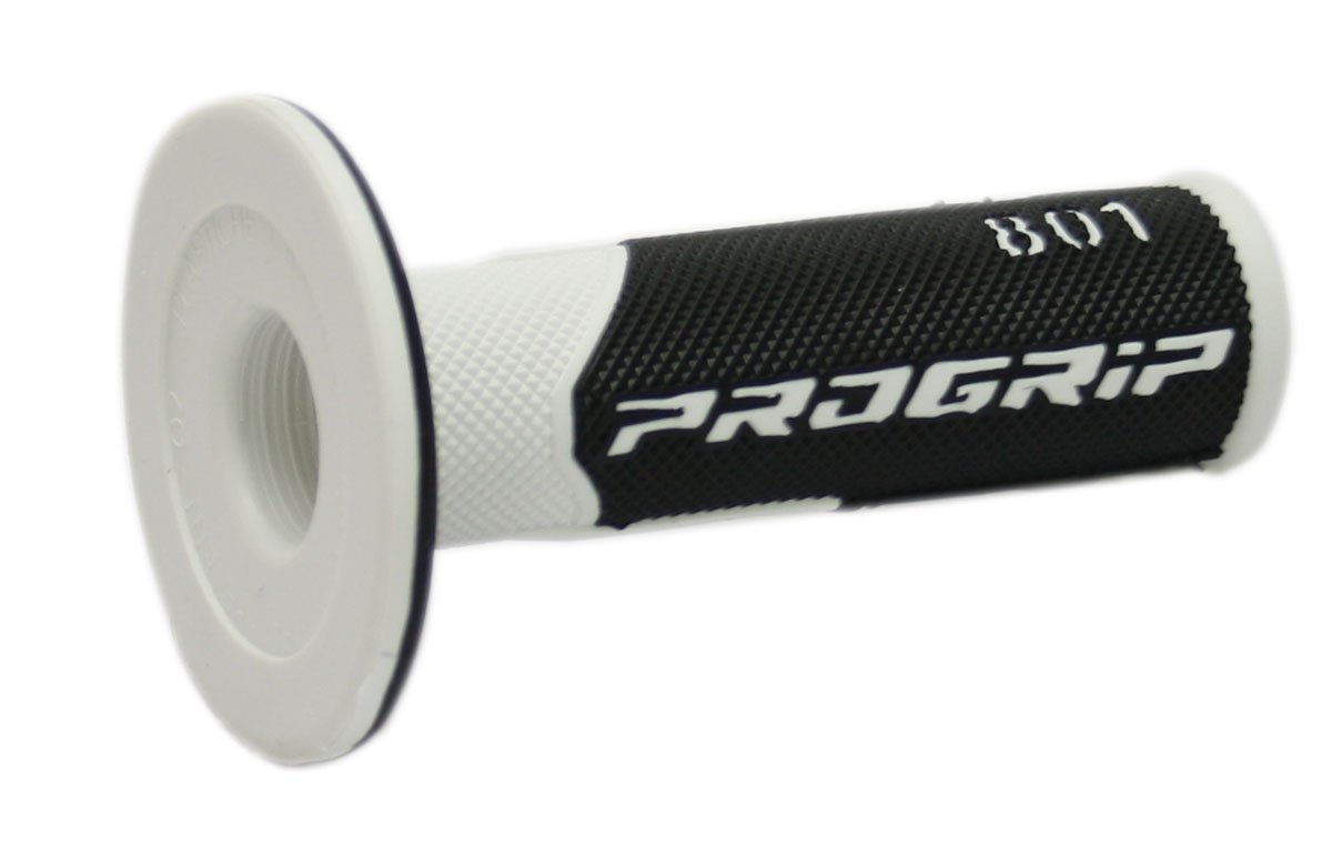 Progrip PA080100BI02 Lenkergriffe Motocross 801, Schwarz/Weiß von Progrip