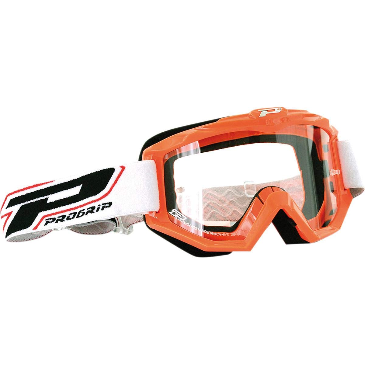 Progrip PZ3201AR Goggle Race Line, Erwachsene, Orange von Progrip