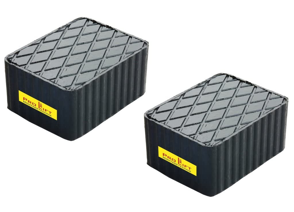 Pro-Lift-Montagetechnik Gummiklotz 2X Gummiklötze 160 x 120 x 80mm Gummiauflage Gummiblock Pro-Lift-Montagetechnik Gummiklotz 2X Gummiklötze 160 x 120 x 80mm Gummiauflage Gummiblock von Pro-Lift-Montagetechnik
