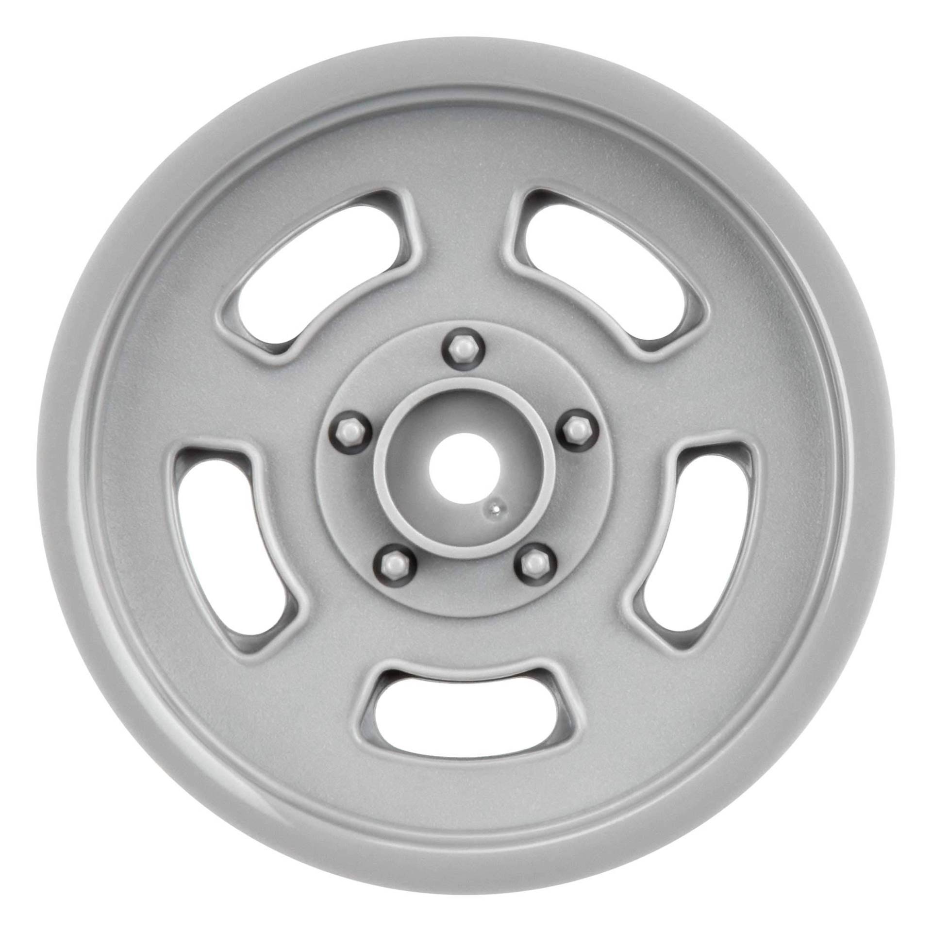 1/10 Slot Mag Drag Spec Front 2.2" 12mm Drag Wheels (2) Gray von Pro-Line Racing
