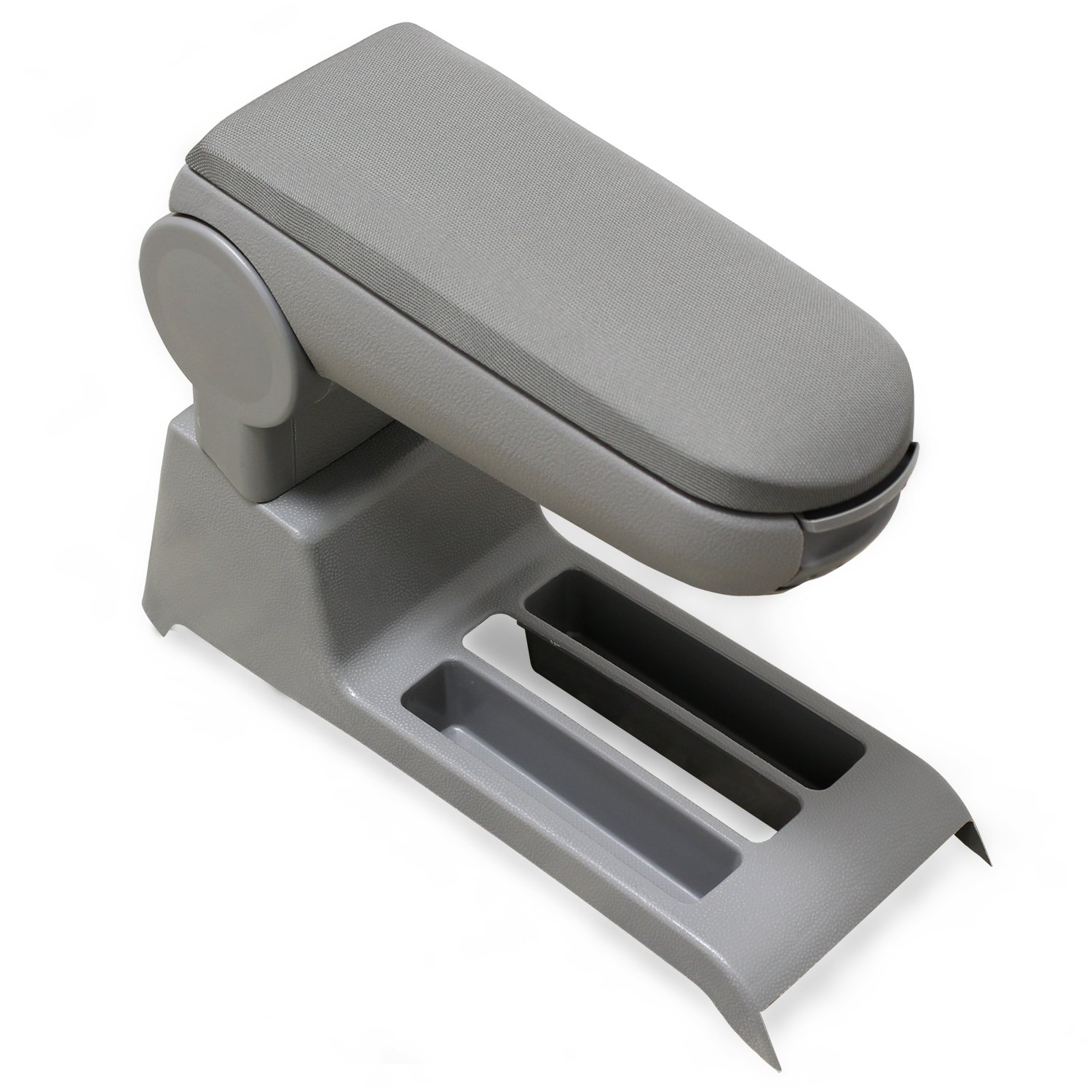 pro.tec Mittelarmlehne Armauflage mit Staufach gepolstert Textil grau pro.tec Mittelarmlehne Armauflage mit Staufach gepolstert Textil grau von pro.tec