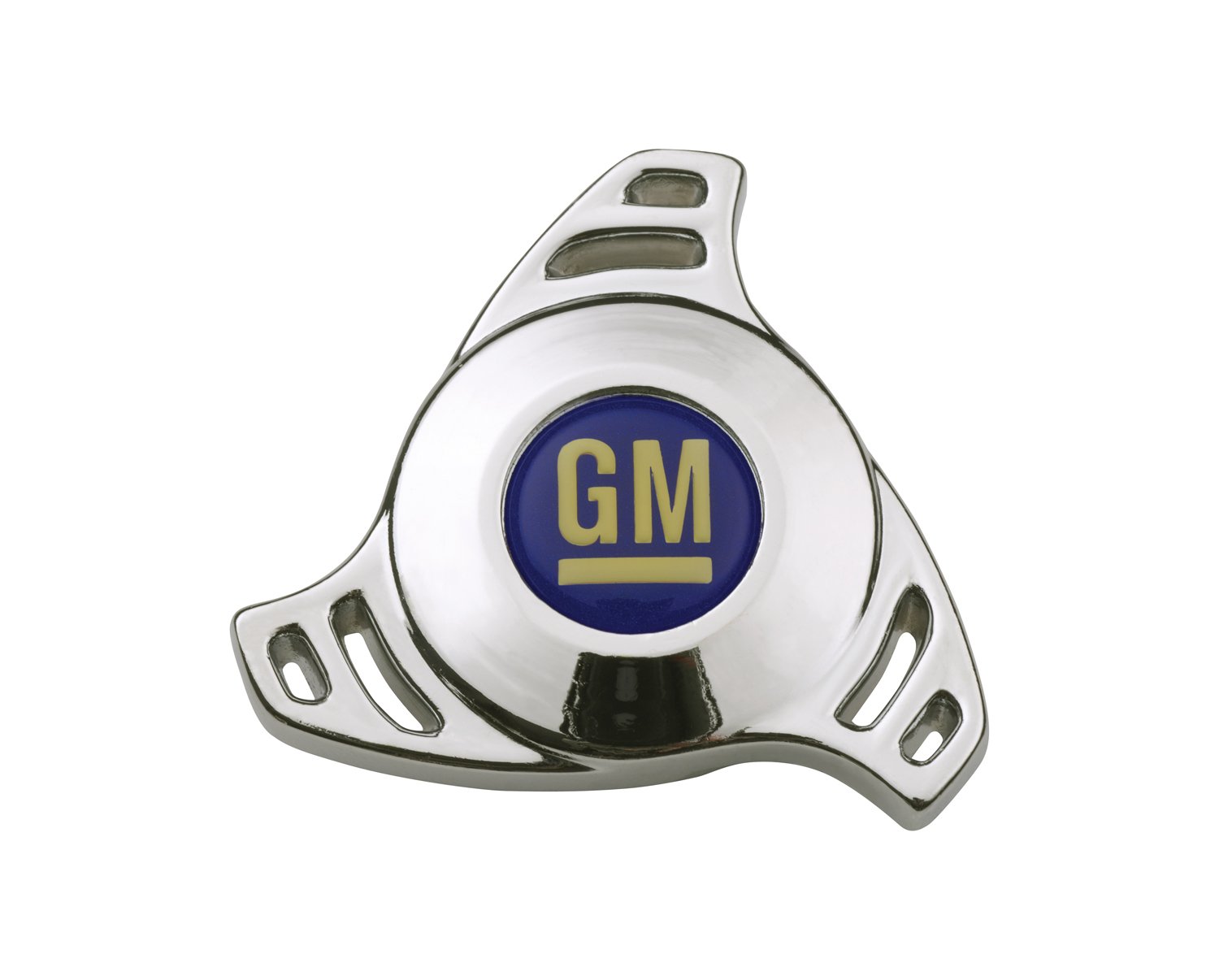 Proform 141-332 Chrom-Luftreiniger-Flügelmutter mit kleinem Hi-Tech GM Logo für 1/4-20 Zoll Gewinde Proform 141-332 Chrom-Luftreiniger-Flügelmutter mit kleinem Hi-Tech GM Logo für 1/4-20 Zoll Gewinde von ProForm