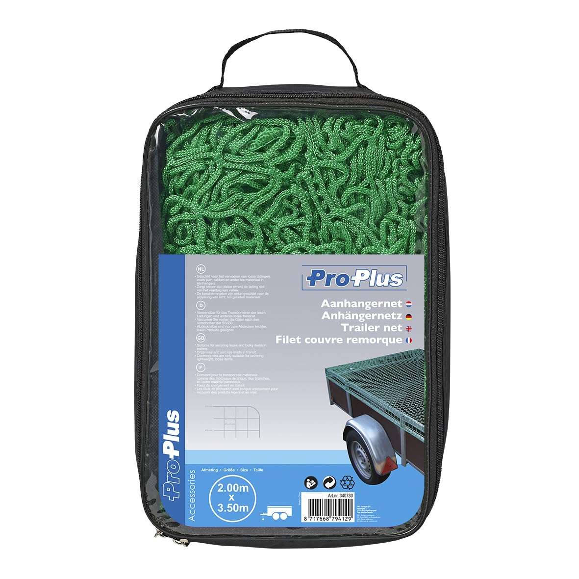 ProPlus Anhängernetz Ladungssicherungsnetz Abdecknetz 2,0 x 3,5 ProPlus Anhängernetz Ladungssicherungsnetz Abdecknetz 2,0 x 3,5 von ProPlus