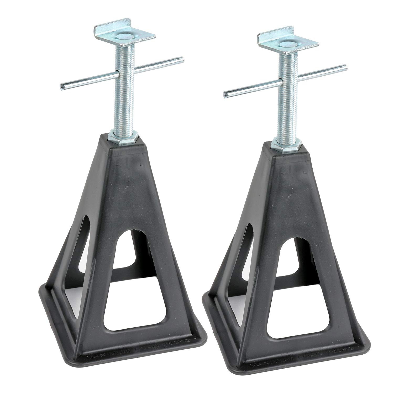 PRO PLUS Stützbock 2er Set Kunststoff höhenverstellbar 750 Kg Traglast/Stück 42 cm Höhe für Wohnwagen oder Anhänger PRO PLUS Stützbock 2er Set Kunststoff höhenverstellbar 750 Kg Traglast/Stück 42 cm Höhe für Wohnwagen oder Anhänger von ProPlus