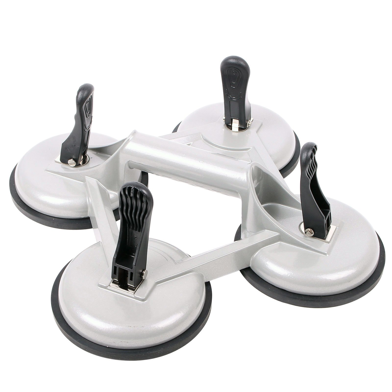 Pro Plus Saugheber Aluminium mit 4 Saugnäpfen bis 180 Kg Tragkraft von ProPlus