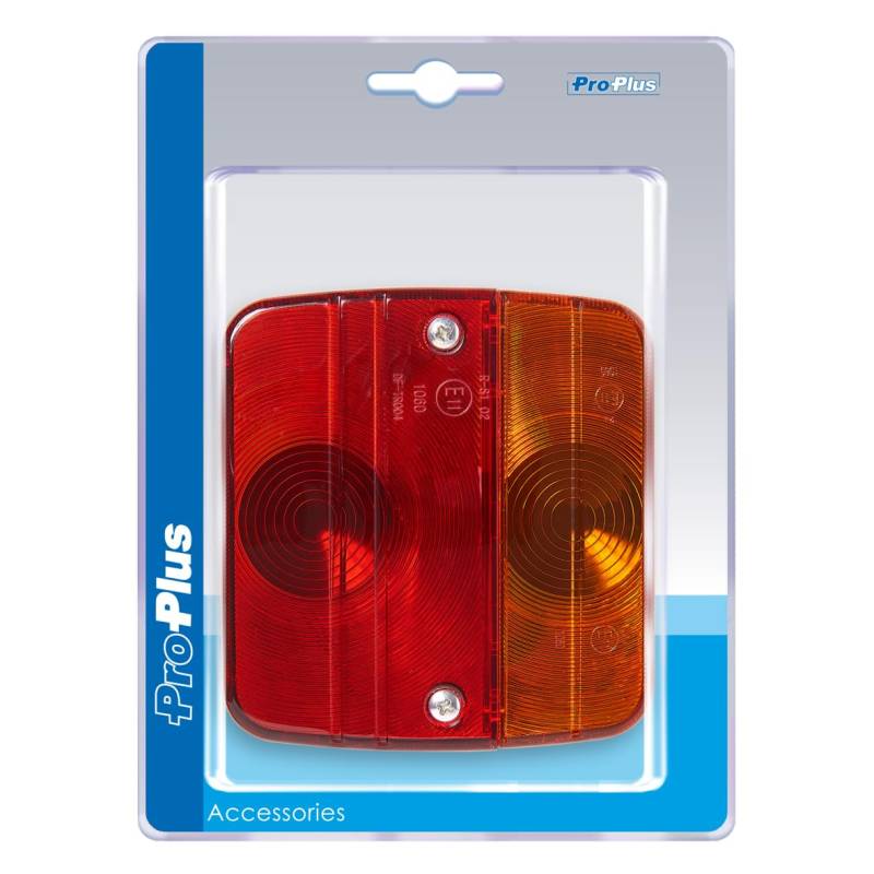 ProPlus 343603S Heckleuchte 4 Funktionen inklusive Glühbirnen, 98 x 104 mm von ProPlus