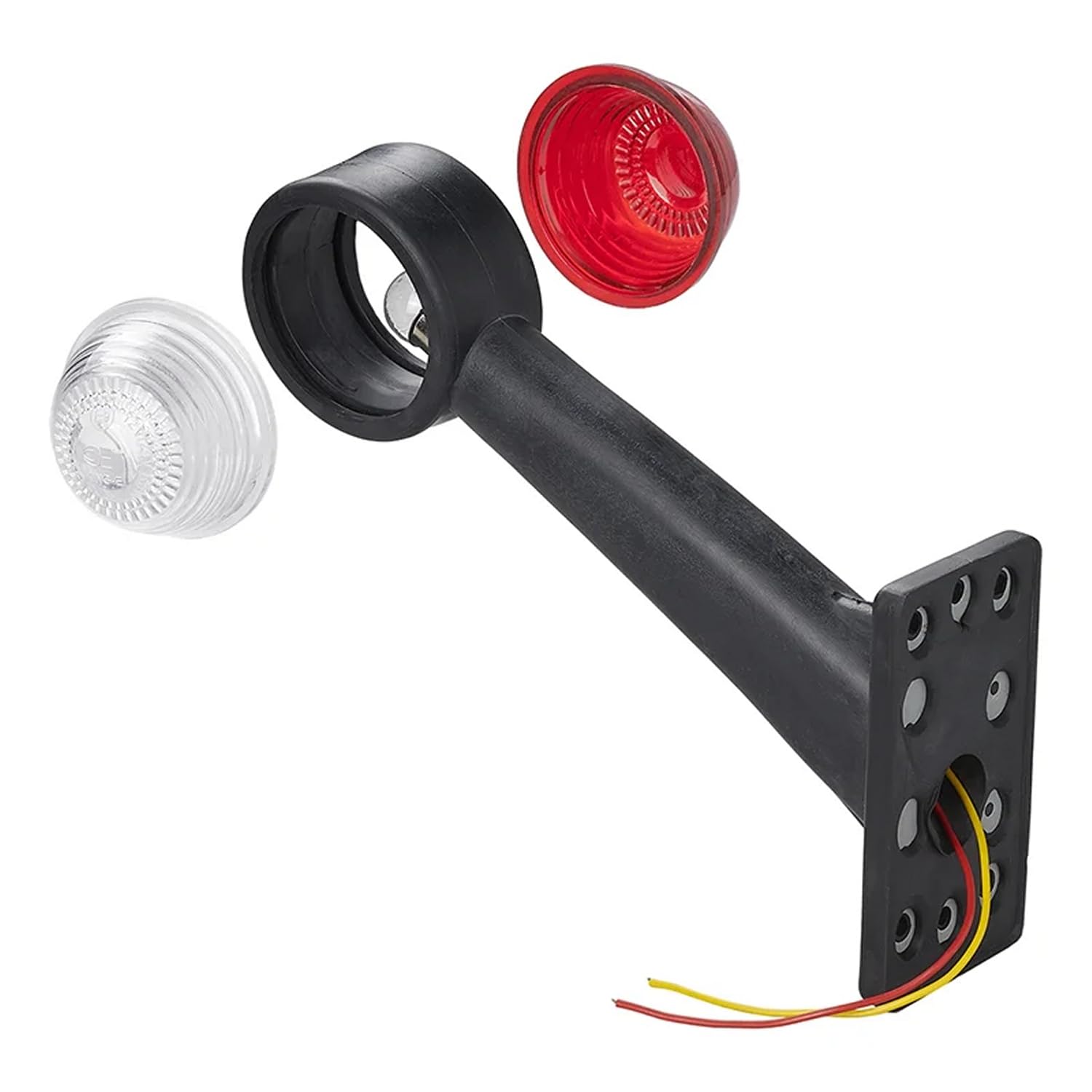 ProPlus 343718 Begrenzungsleuchte Positionsleuchte rot / weiß Ausführung schräg abgewinkelt für Anhänger inkl. Leuchtmittel ProPlus 343718 Begrenzungsleuchte Positionsleuchte rot / weiß Ausführung schräg abgewinkelt für Anhänger inkl. Leuchtmittel von ProPlus