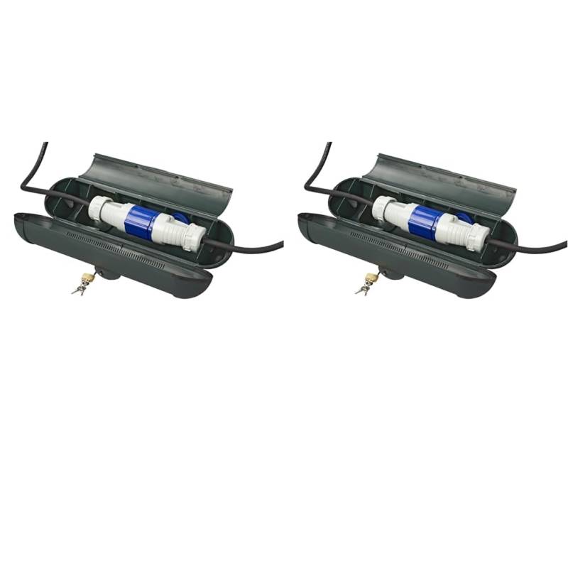 ProPlus 420356 Sicherheitsbox für CEE Stecker (Packung mit 2) von ProPlus