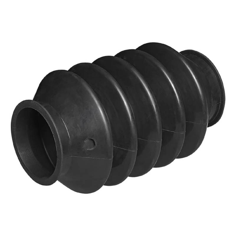 ProPlus Faltenbalg Gummi Ø50 mm 60/70mm L=165 für Anhänger – Flexibler Gummischutz und Schutzmanschette, ideal zum Staub-, Schmutz- und Feuchtigkeitsschutz von ProPlus
