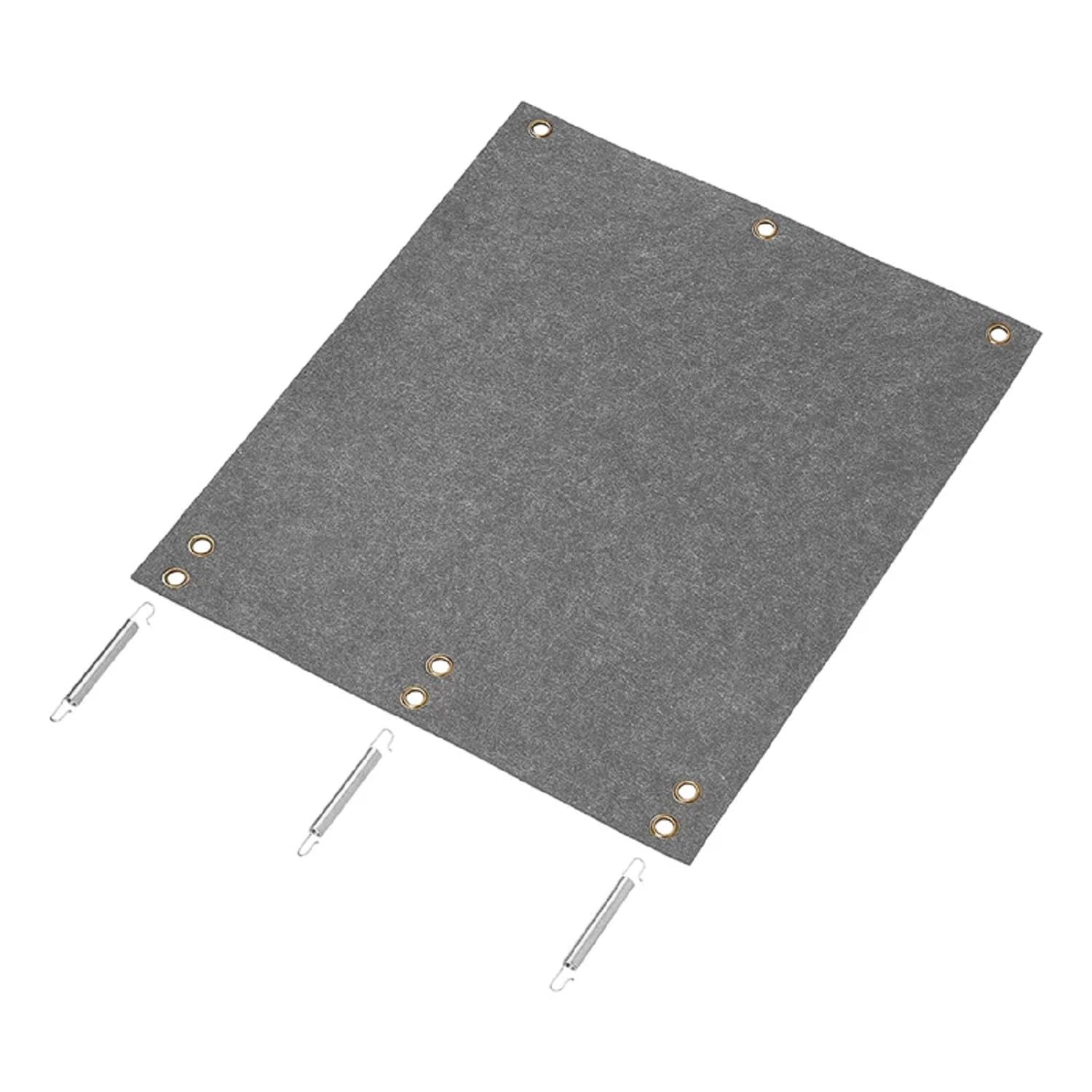ProPlus 360831 Fußmatte Größe 445 x 375mm für Trittstufe mit 3 Spannfedern - verhindert rutschen von ProPlus