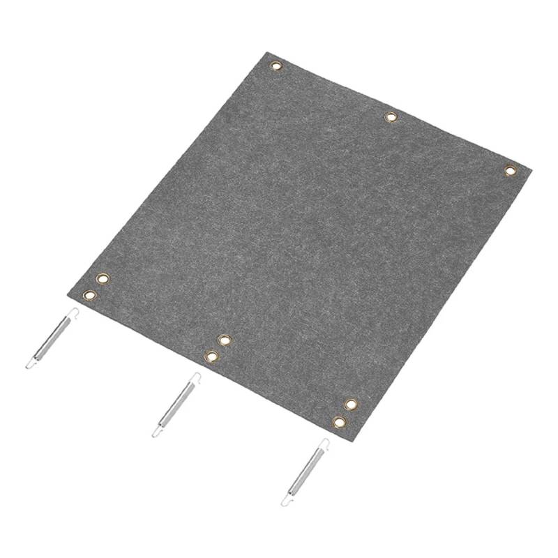 ProPlus 360831 Fußmatte Größe 445 x 375mm für Trittstufe mit 3 Spannfedern - verhindert rutschen von ProPlus