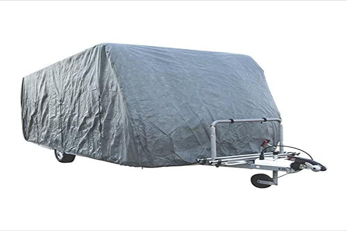 ProPlus Neue QUALITÃ„T!! Wohnwagen Caravan Schutzdach Cover Schutzhülle bis 6,40 mtr von ProPlus