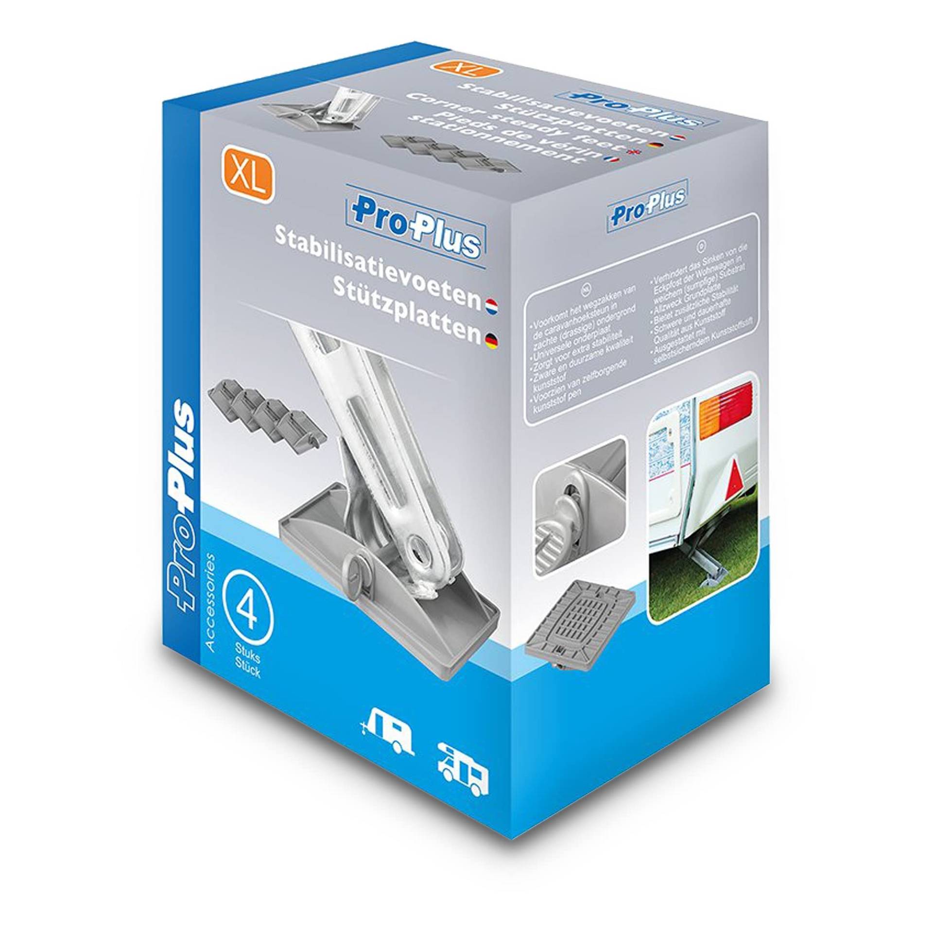 ProPlus Stützplatten XL Set von 4 Stück ProPlus Stützplatten XL Set von 4 Stück von ProPlus