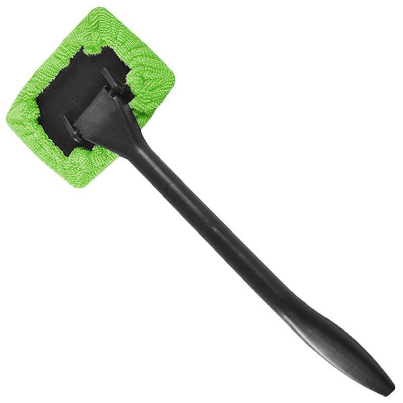 ProPlus 150267 Windschutzscheiben-Wunder, Windschutzscheibe Reiniger Microfasertuch mit Stiel, Länge 32cm von ProPlus