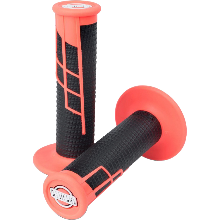 ProTaper Clamp-On Griffe Half Waffle neon rot/schwarz ProTaper Clamp-On Griffe Half Waffle neon rot/schwarz von ProTaper