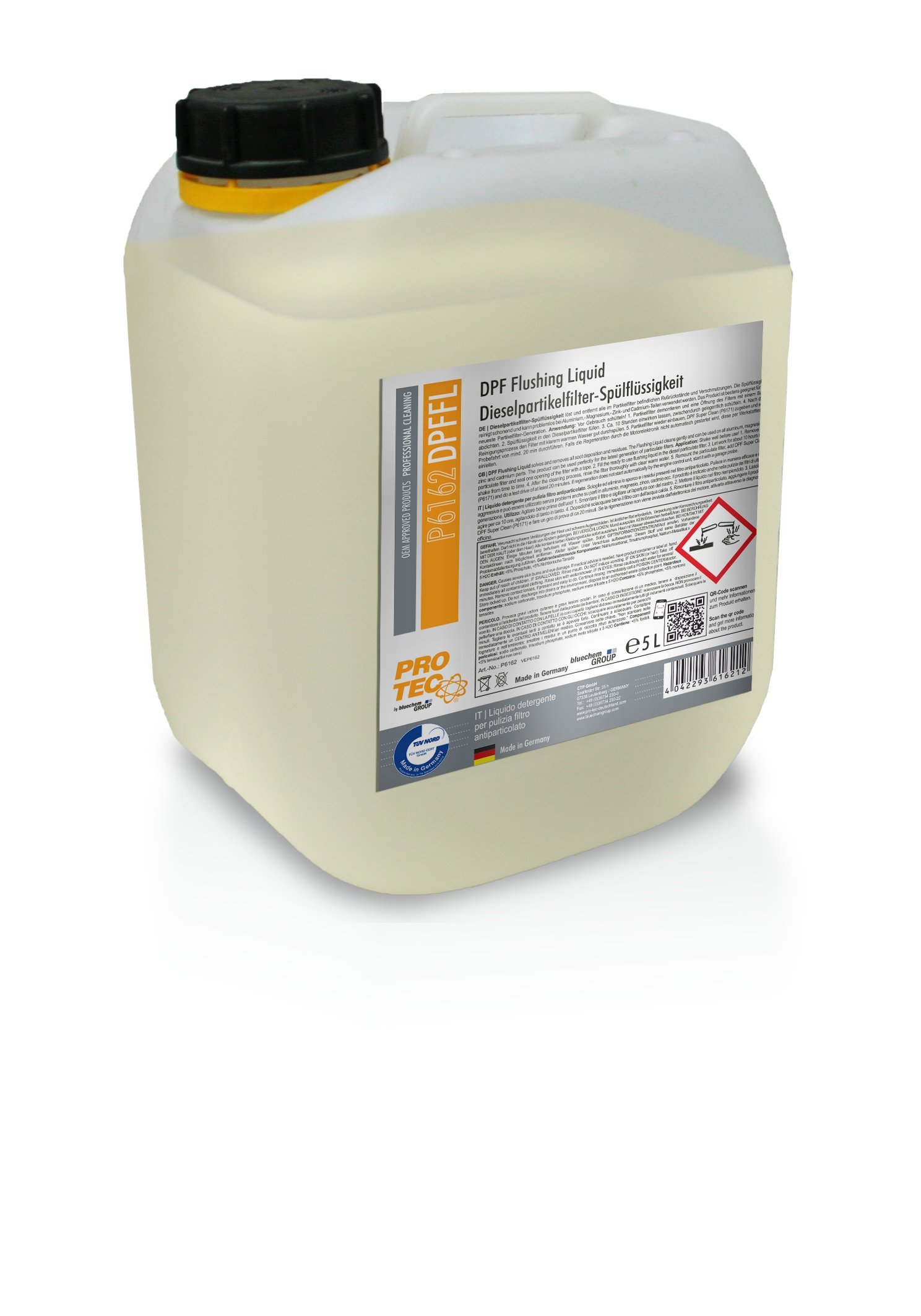 5L PROTEC DPF Flushing Liquid Dieselpartikelfilter-Spülflüssigkeit Reiniger von Protec