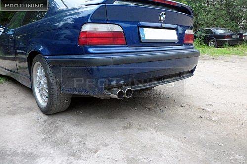 M3-Blick auf den hinteren Bumper-Spoiler-Addon/Diffusor für BMW E36 SE von ProTuning