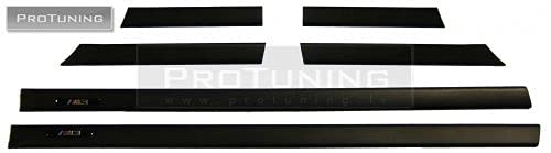 ProTuning M3 Wide Door-Formteile/Streifen für BMW E36 Coupe + Cabrio (Schwarz, Kunststoff, Transparent, Tür, Seitenkörper, Fenster) ProTuning M3 Wide Door-Formteile/Streifen für BMW E36 Coupe + Cabrio (Schwarz, Kunststoff, Transparent, Tür, Seitenkörper, Fenster) von ProTuning