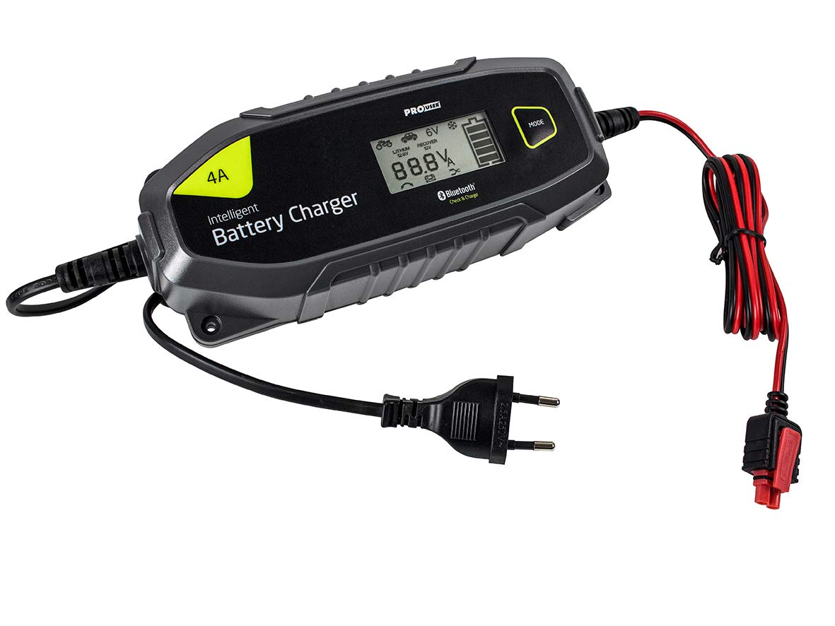 Pro User 16636 Mikroprozessor Ladegerät Bluetooth 4A Ibc 4000B, Schwarz Pro User 16636 Mikroprozessor Ladegerät Bluetooth 4A Ibc 4000B, Schwarz von Pro-User