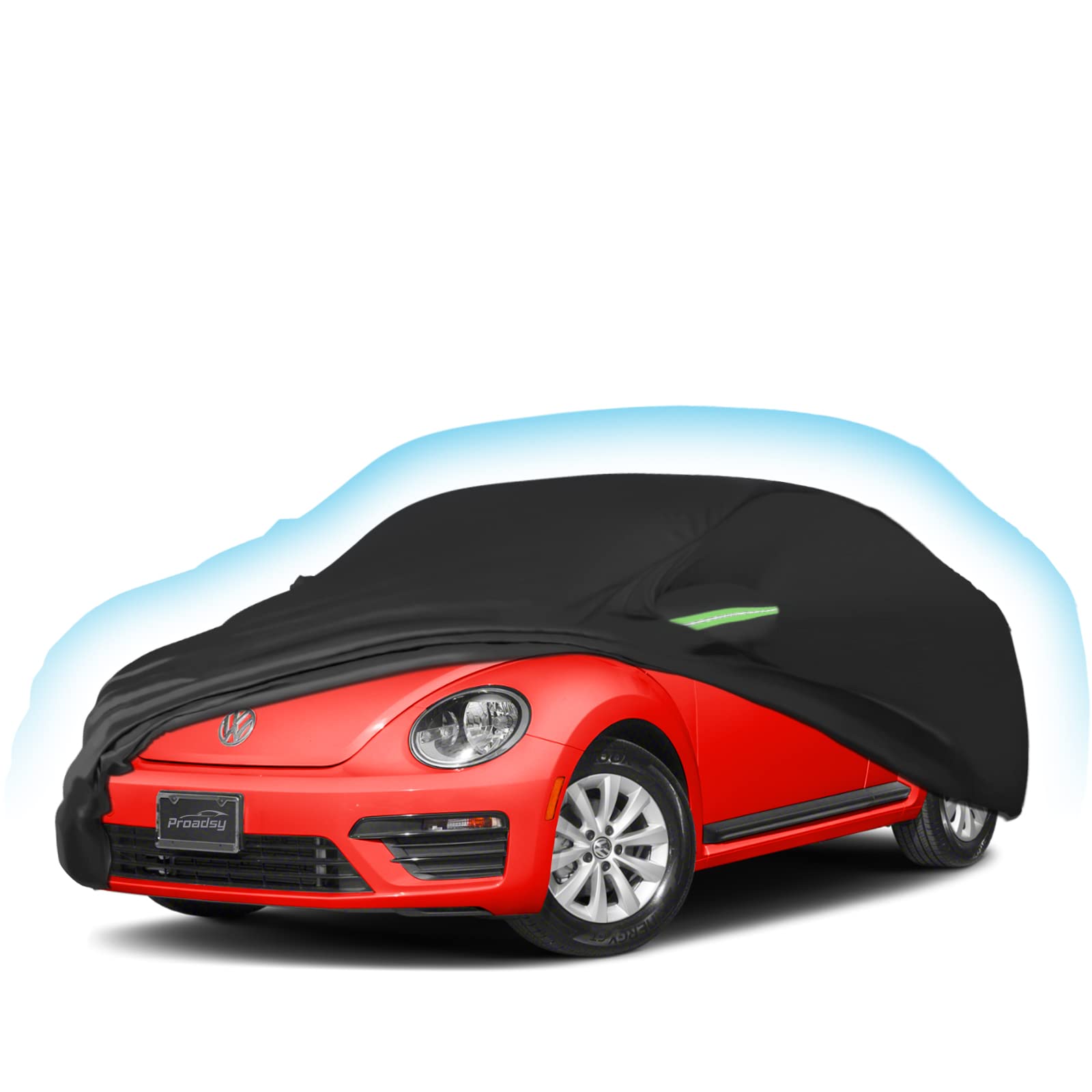 Proadsy Autoabdeckung für Käfer 2-Türer 1998-2019 Wasserdicht Allwetter für Automobile Winddicht Schneefest Regen Hagel Sonne UV-Schutz Full Outdoor Indoor Outdoor Car Covers Schwarz Proadsy Autoabdeckung für Käfer 2-Türer 1998-2019 Wasserdicht Allwetter für Automobile Winddicht Schneefest Regen Hagel Sonne UV-Schutz Full Outdoor Indoor Outdoor Car Covers Schwarz von Proadsy