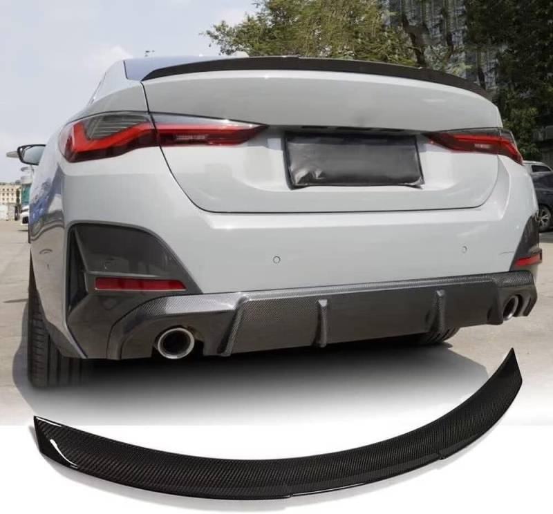 Kohlefaser Auto Heckspoiler für BMW 4 Series I4 G26 420i 430i 440i Gran Coupe M Sport Hatchback 4 Door 2021-2023 von Proborn