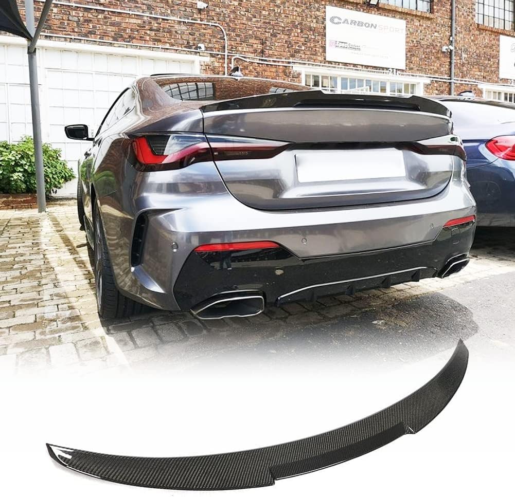 Kohlefaser Auto Heckspoiler für BMW 4 Series I4 G26 420i 430i 440i M Sport Hatchback 4 Door 2021-2023,Heckspoiler Kofferraumdeckel Dachflügel Kohlefaser Auto Heckspoiler für BMW 4 Series I4 G26 420i 430i 440i M Sport Hatchback 4 Door 2021-2023,Heckspoiler Kofferraumdeckel Dachflügel von Proborn