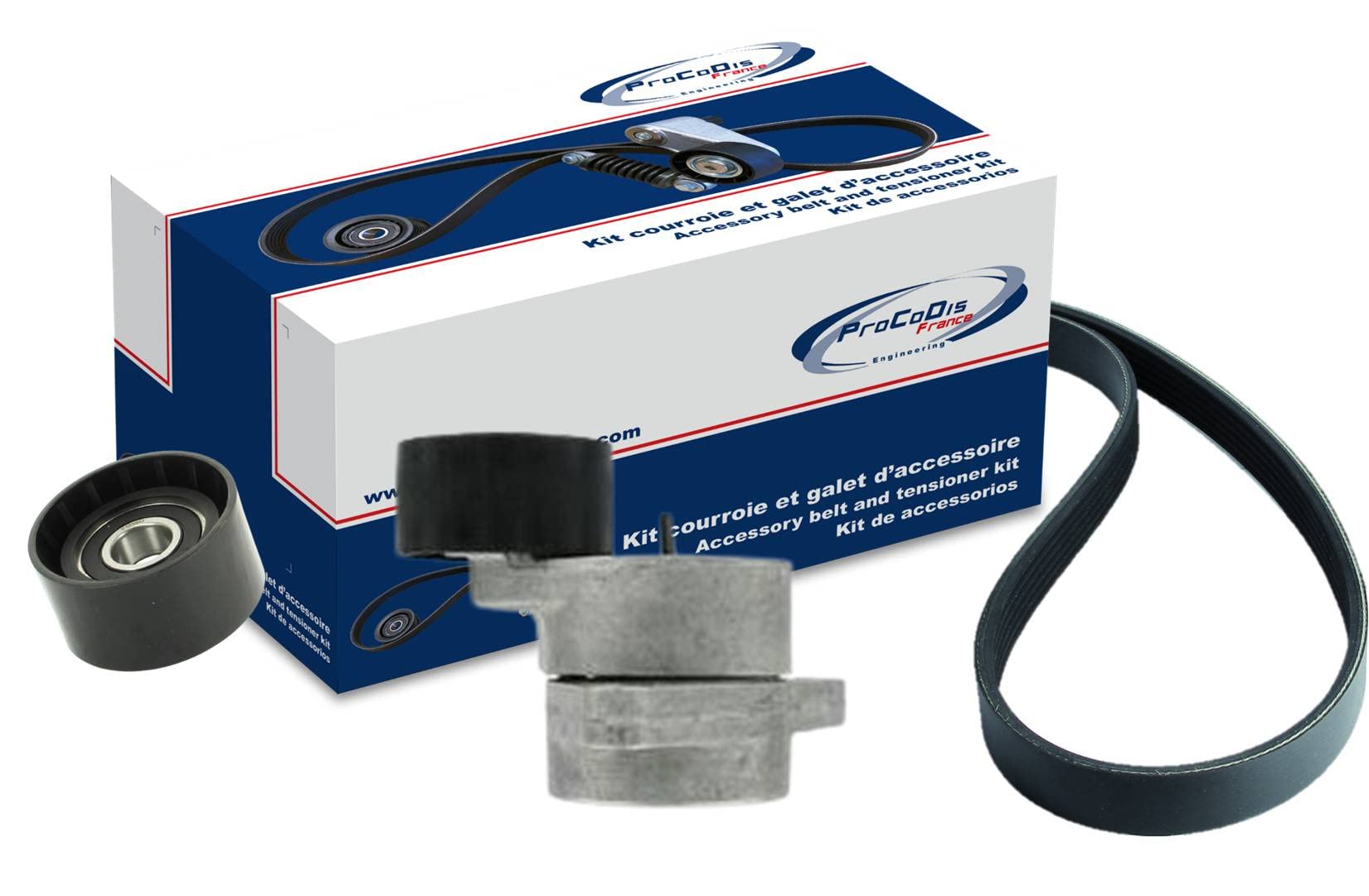 PROCODIS France KGA4061 Zubehör-Set für Riemen und Kieselsteine PROCODIS France KGA4061 Zubehör-Set für Riemen und Kieselsteine von Procodis France