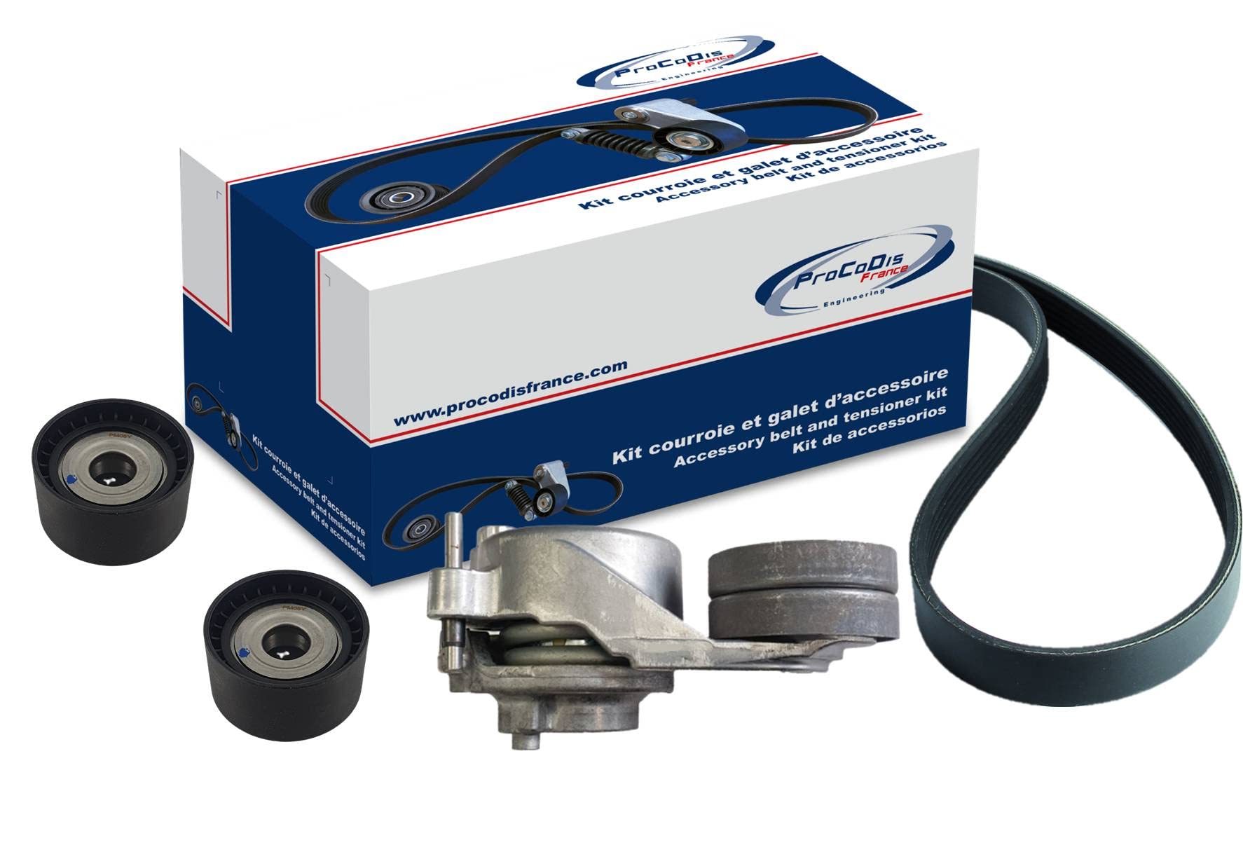 PROCODIS France KGA7000 Zubehör-Set für Riemen und Kieselsteine PROCODIS France KGA7000 Zubehör-Set für Riemen und Kieselsteine von Procodis France
