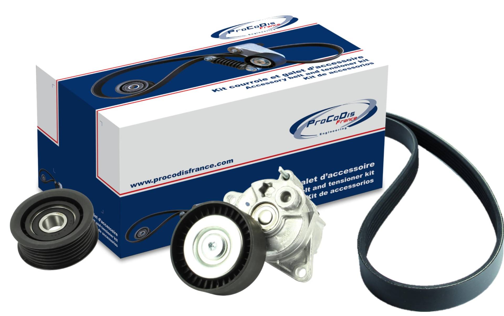PROCODIS KGA5004 Riemen-Set Zubehör PROCODIS KGA5004 Riemen-Set Zubehör von Procodis France