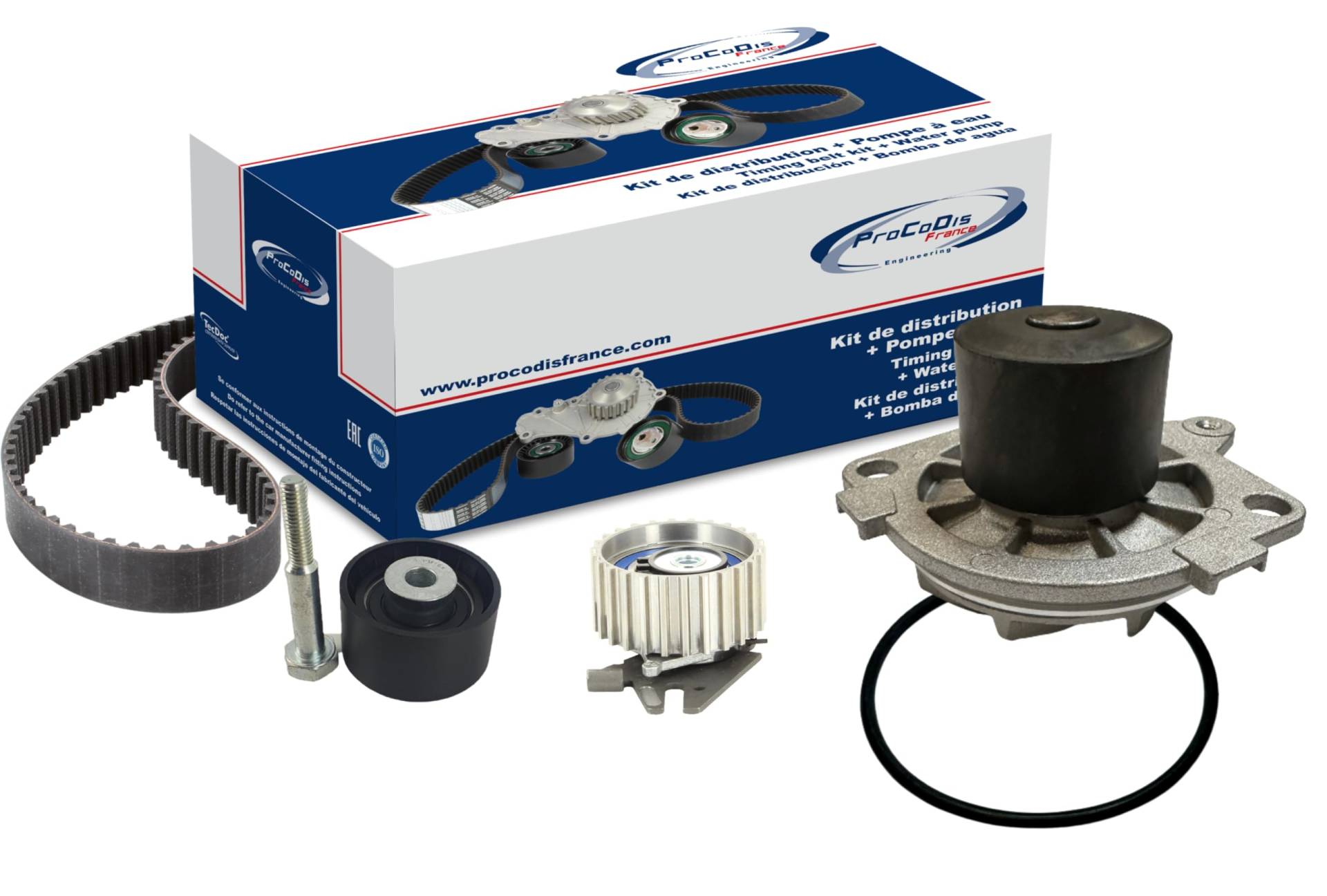 Procodis Frankreich KPE1036A Wasserpumpe mit Zahnriemensatz Procodis Frankreich KPE1036A Wasserpumpe mit Zahnriemensatz von PROCODIS France