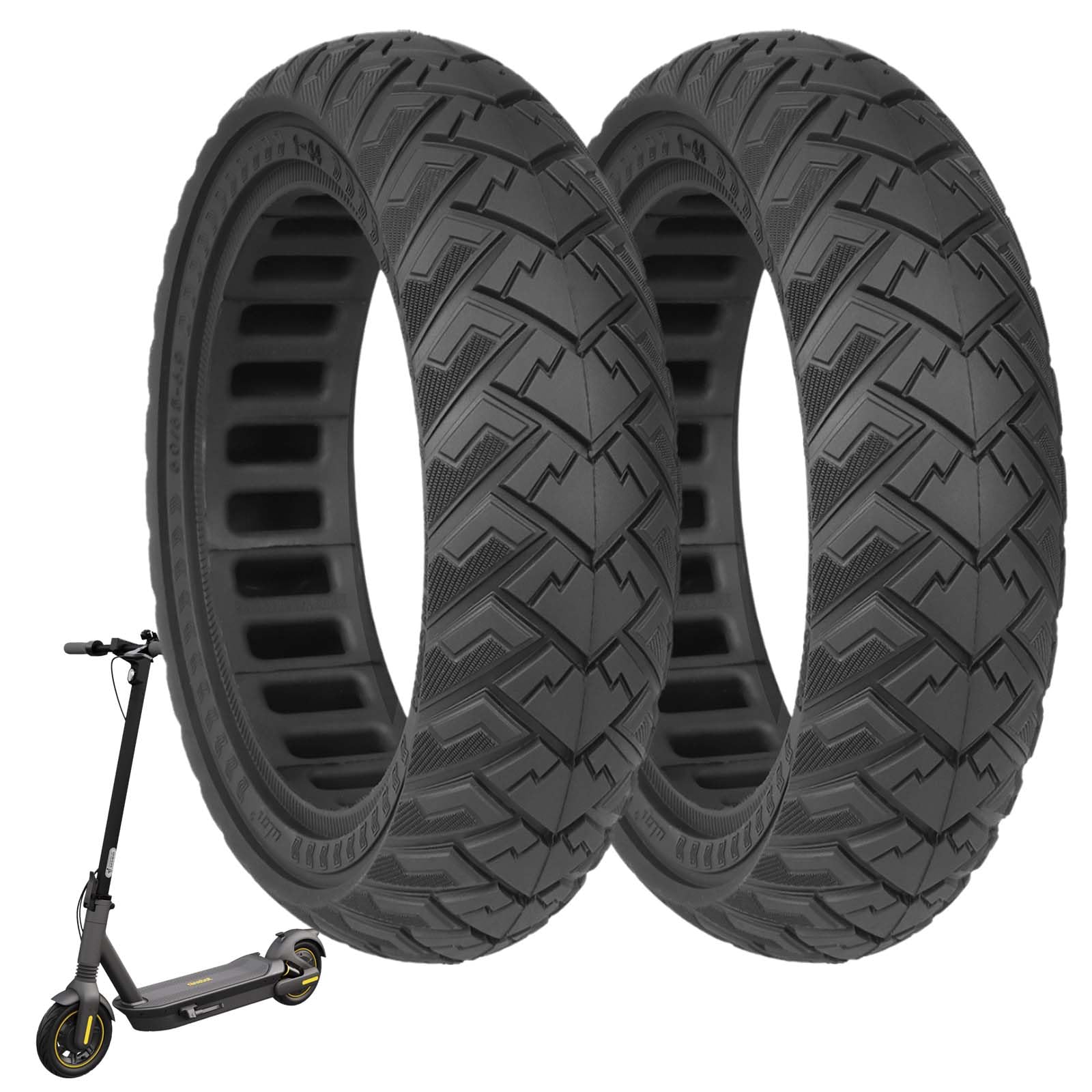 Prodrocam 60/65-6,9 Vollgummireifen für Ninebot Max G2 G2D G2E G65 Roller 10 Zoll Offroad Vollreifen Front/Hinterräder Ersatz Zubehör, 2 Pack Prodrocam 60/65-6,9 Vollgummireifen für Ninebot Max G2 G2D G2E G65 Roller 10 Zoll Offroad Vollreifen Front/Hinterräder Ersatz Zubehör, 2 Pack von Prodrocam