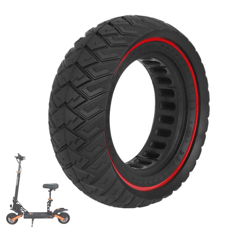 Prodrocam 8,5 x 3 Vollreifen für Kukirin G2 Pro (Alt) Kugoo X1 Zero 8/9 VSETT 8/9 / 9+ Elektroroller, 8 1/2 x 3 Vollrad Ersatz 8,5 Zoll Reifen (Rot) von Prodrocam