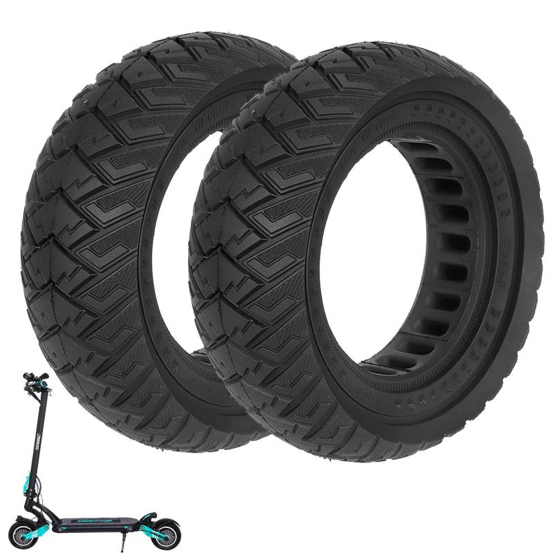 Prodrocam 8,5 x 3 Vollreifen für Kukirin G2 Pro (Alt) Kugoo X1 Zero 8/9 VSETT 8/9 / 9+ Elektroroller, 8 1/2 x 3 Vollrad Ersatz 8,5 Zoll Reifen (Schwarz-2) von Prodrocam