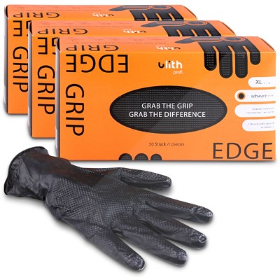 Products For Future 3x Grip Handschuhe mit Diamntprägung schwarz Gr. XL Products For Future 3x Grip Handschuhe mit Diamntprägung schwarz Gr. XL von Products for future