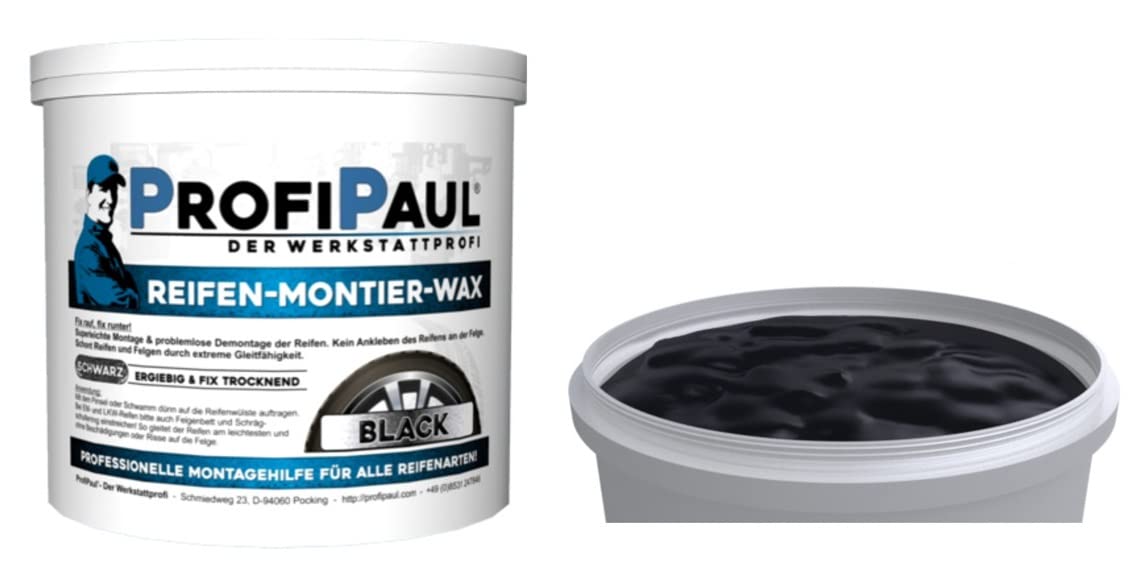 ProfiPaul Reifenmontagepaste Schwarz 5KG Eimer von ProfiPaul