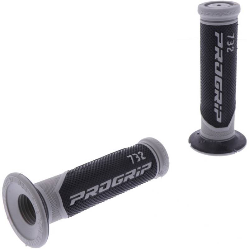 Lenkergriffe griffgummi schwarz/grau pa073200gr02 von Progrip