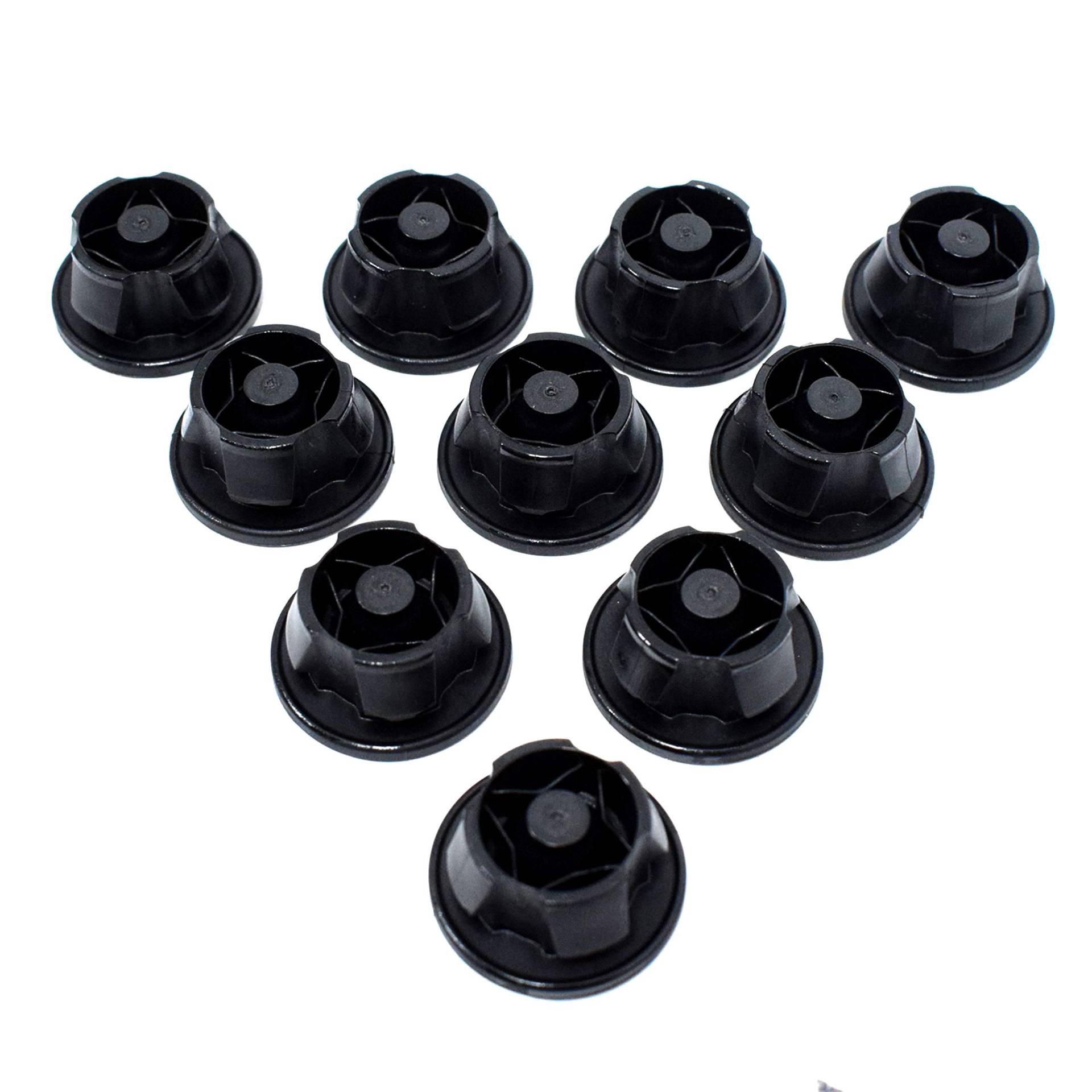 Promo Link 10x Gummipuffer für Befestigung Motorverkleidung (10 Stk), Schwarz, Gummi, Auto, Top Promo Link 10x Gummipuffer für Befestigung Motorverkleidung (10 Stk), Schwarz, Gummi, Auto, Top von Promo Link