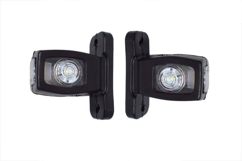Promo Link 2 x 12V/24V LED Begrenzungsleuchten Positionsleuchten Kurz Anhänger Seitenmarkierungsleuchten von Promo Link