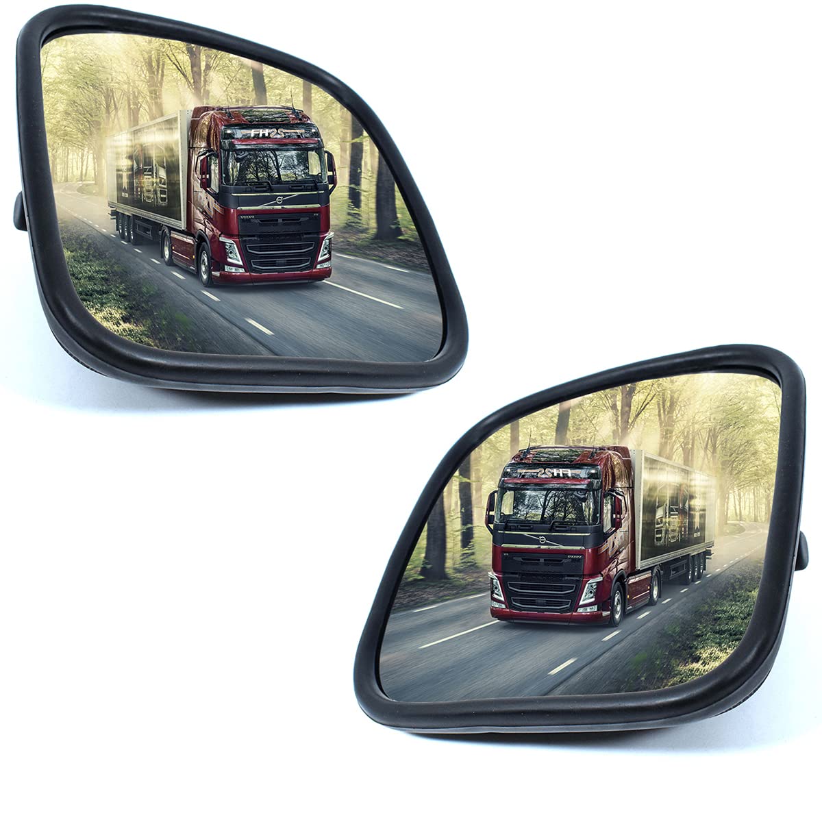 2x LKW Seitenspiegel Außenspiegel Rückspiegel Universal 18 x 18 cm E-Prüf Bagger Traktor Baumaschinen Bus 2x LKW Seitenspiegel Außenspiegel Rückspiegel Universal 18 x 18 cm E-Prüf Bagger Traktor Baumaschinen Bus von Boppon