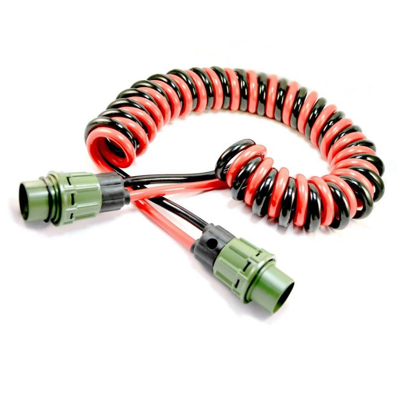 Promo Link 2 Polig NATO Elektrowendel Wendel NATO Kabel 2x35 mm² 4 Meter 4000mm Militär NFZ von Boppon